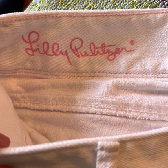 Lilly Pulitzer Worth Straight Crop Jean - Picture 4 of 4